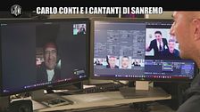 GAZZARRINI: Carlo Conti e i cantanti di Sanremo