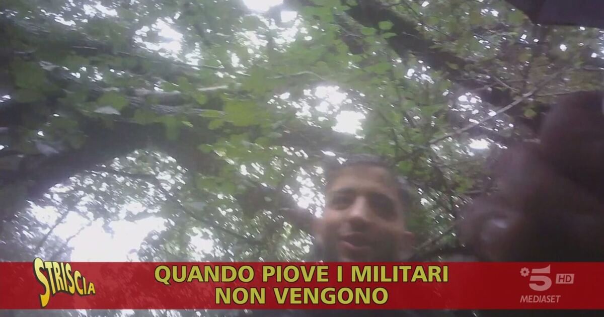 Striscia la notizia: Brumotti mimetizzato manda all'aria lo spaccio nel ...