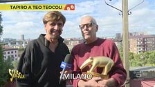 Primo Tapiro d'oro a Teo Teocoli: «Dovreste darlo ad Adriano, ma occhio a Claudia Mori»