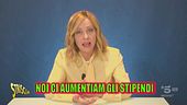 Meloni dj si scatena sulle note di: «Tu la pensione la prendi… a 70 anni, 70 anni»