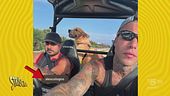 Concerti e curve: le foto sarde di Fedez con Cologno e Rosiello