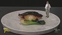 Niimori Nobuya propone la sua ricetta del "Saikyo yaki di Black cod con pak choi alla piastra"