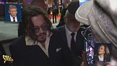 Stasera a Striscia: «Johnny, Kamala or Trump?» A Striscia la notizia l'esilarante incontro tra Enrico Lucci e Johnny Deep