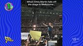 Chris Martin cade in una buca sul palco e vince I Nuovi Mostri