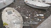 Tra rifiuti e immondizia, la Darsena di Fiumicino versa in uno stato pessimo