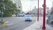 A Palermo anche la Polizia passa (senza sirena) sulle rotaie del tram