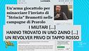 Minaccia a mano armata a Brumotti: l'arma che lo spacciatore gli punta contro non è la pistola-giocattolo