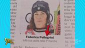 Cartelli: per la Gazzetta dello Sport, Federica Pellegrini è diventata una sciatrice