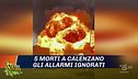 Tg La7, Studio Aperto, Tg4 e Tg5 parlano dell'esplosione di Calenzano usando immagini della Cecenia