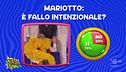 Il caso Mariotto, è fallo intenzionale o no? Primi risultati del sondaggio di Striscia