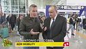 Jimmy Ghione e i parcheggi "selvaggi" sulla Roma-Fiumicino