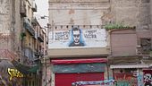 Palermo, murales: eroi e figli di mafiosi