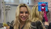 Il video del backstage dell'aspirante Velina Emma Del Toro