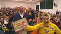 "Non ci ferma nessuno": Ventosa presente alla campagna sociale di Luca Abete