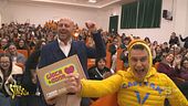 "Non ci ferma nessuno": Ventosa presente alla campagna sociale di Luca Abete
