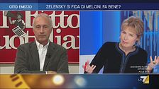 Scontro Travaglio-Gruber a Otto e mezzo sulla questione Ucraina