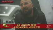 Luca Abete e il rivenditore che dice di non pagare le tasse e di vendere sottocosto anche alla Finanza...