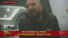 Luca Abete e il rivenditore che dice di non pagare le tasse e di vendere sottocosto anche alla Finanza...