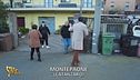 Anticipazione - Colpito con una damigiana in vetro un cameraman del tg satirico.