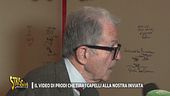 Prodi stizzito con la giornalista per la domanda sul Manifesto di Ventotene: le ha tirato i capelli?