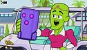 Alfonso Signorini e il suo Grande Gemello dei Teen Titans: un sosia Super Trash!