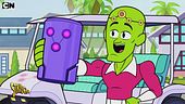 Alfonso Signorini e il suo Grande Gemello dei Teen Titans: un sosia Super Trash!