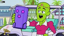 Alfonso Signorini e il suo Grande Gemello dei Teen Titans: un sosia Super Trash!