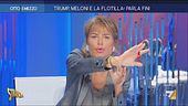 "La chiudiamo dopo in privato": lite furiosa tra Gianfranco Fini e Lilli Gruber a 8 e mezzo