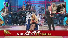 Mostruosità in tv: doppi sensi a volontà e una gaffe regale di Valeria Marini su Carlo e Camilla