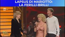 Nancy Brilli o Ferilli? Il lapsus di Mariotto
