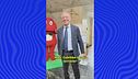 Il ministro Adolfo Urso è terrorizzato dal Gabibbo