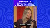 Il vaffanc**o di Barbara D'Urso a Selvaggia Lucarelli
