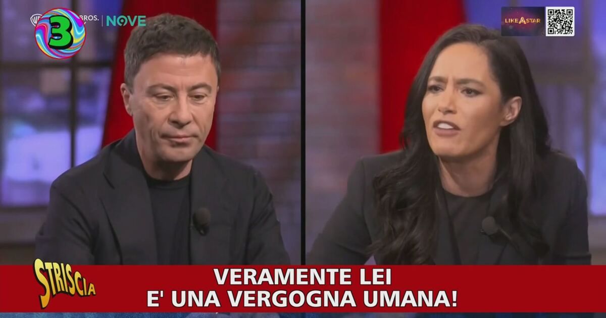 Striscia la notizia: Rula Jebreal a Italo Bocchino: «Lei è ubriaco o è pazzo! Lobbista di m***a» Video | Mediaset Infinity