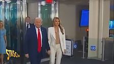 Trump arriva all'Onu e… le scale mobili si inceppano