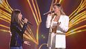 Anna Tatangelo e Marianna Alè in "I'll never love again"