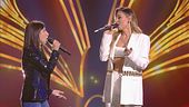 Anna Tatangelo e Marianna Alè in "I'll never love again"