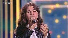 Cristina Fiorita in "E non sparisce mica il cielo"
