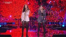 Serena Ziello e Cristina Scuccia in "L'ultima occasione (Uno come te)"