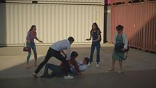 Una sparatoria al porto