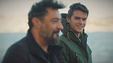Un momento tra padre e figlio