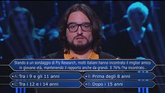 Marco chiede l'aiuto del 50:50
