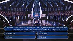 Mattia chiede l'aiuto del 50:50