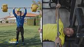 L'allenamento di Stefano Corti e Marco Maddaloni
