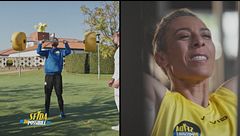 L'allenamento di Stefano Corti e Francesca Schiavone