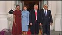 Michelle Obama e Melania Trump, due first lady agli antipodi