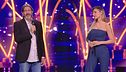 Anna Tatangelo e Emiliano Curioni in "Grazie perchè"
