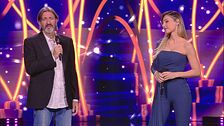 Anna Tatangelo e Emiliano Curioni in "Grazie perchè"