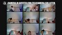 MARTINELLI: Camera in affitto con telecamera sul letto