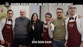 MARTINELLI: Scappa senza pagare dal ristorante dei disabili