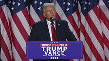 La riconoscenza di Donald Trump agli elettori